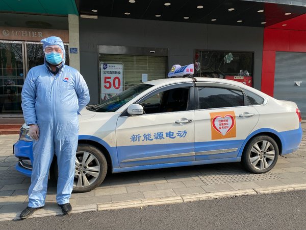Zhang Lei is one of the thousands of people who have volunteered to drive residents around Wuhan, the Chinese city at the center of the coronavirus outbreak.
